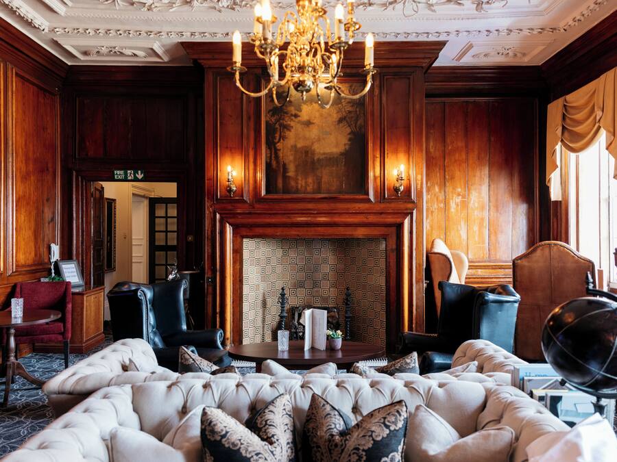 50-inch flat-screen TV with cable channels, TV