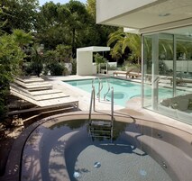 Seasonal outdoor pool