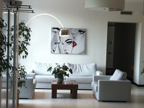 Sitzecke in der Lobby