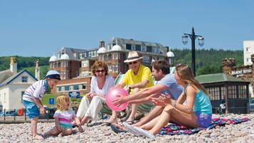 On the beach