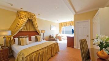 Chambre Deluxe Double ou avec lits jumeaux, vue mer | Vue de la chambre
