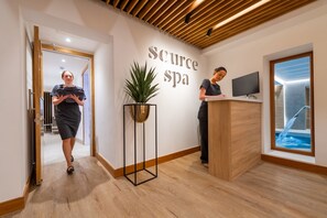 Sauna, hot tub, steam room, body treatments, hot stone massages - The Victoria Hotel & Source Spa (Sidmouth)