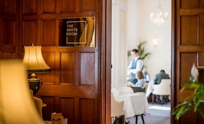 2 restaurants, breakfast, lunch, dinner served; local cuisine