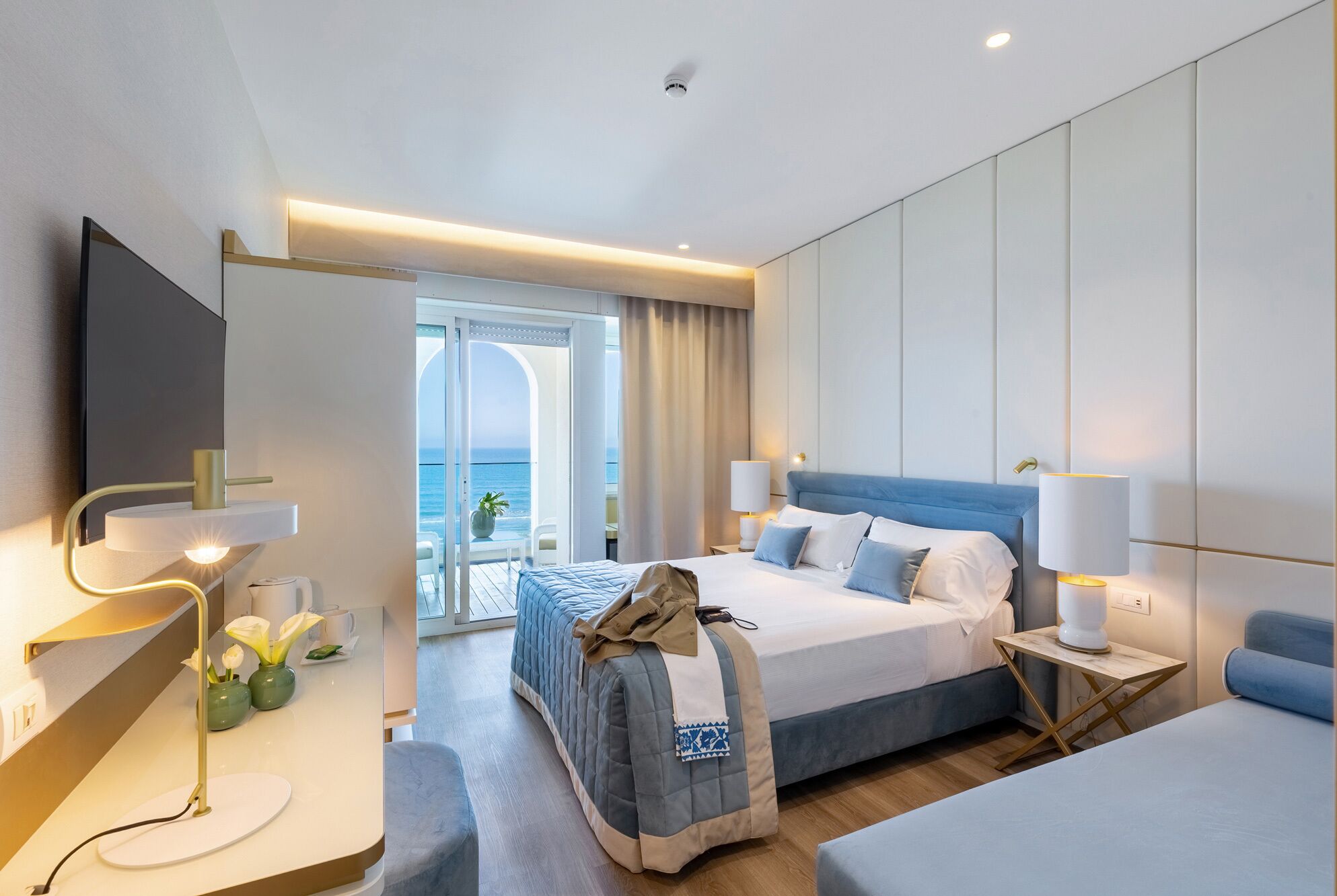 Literie de qualité supérieure, minibar, coffres-forts dans les chambres