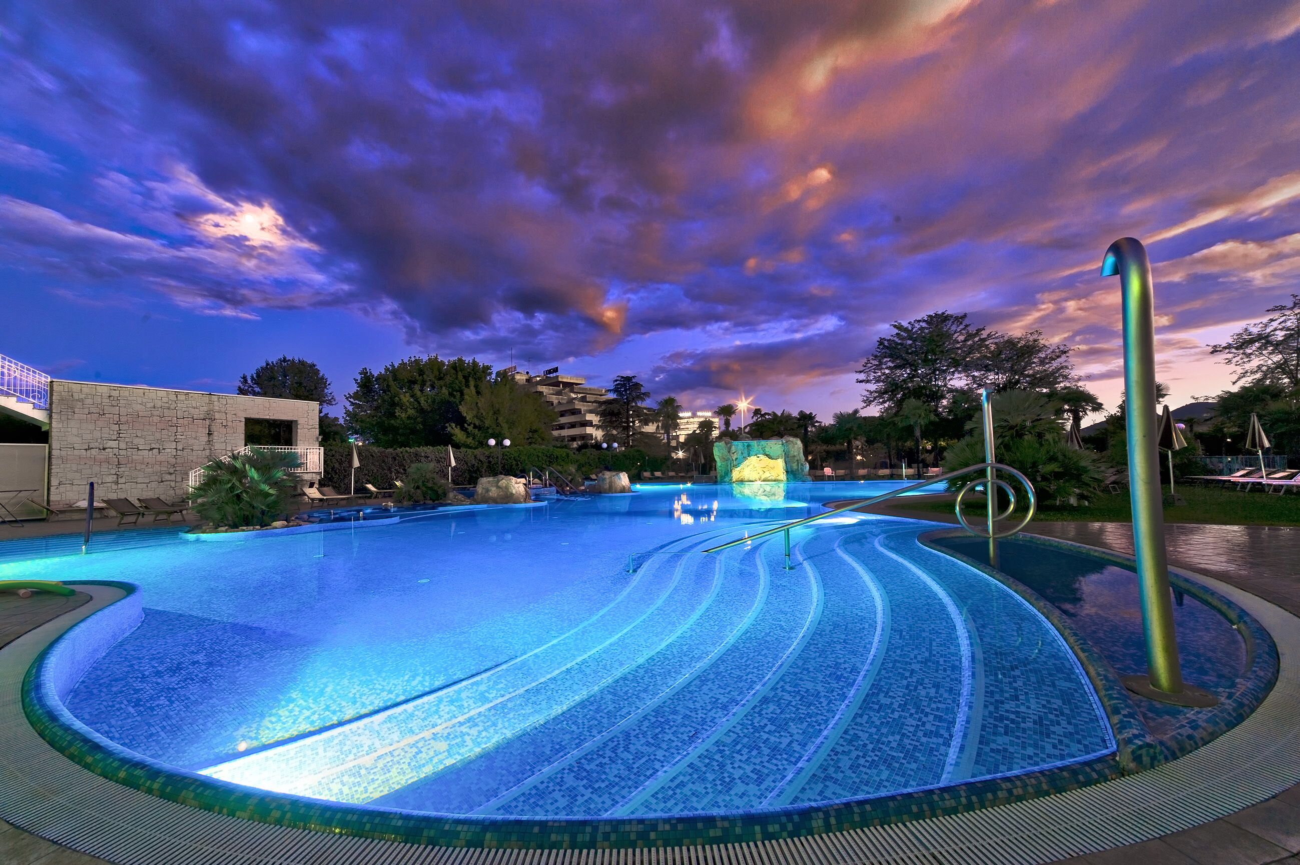indoor pool, outdoor pool
