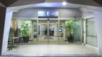 EntrĂ©e de lâhĂ©bergement