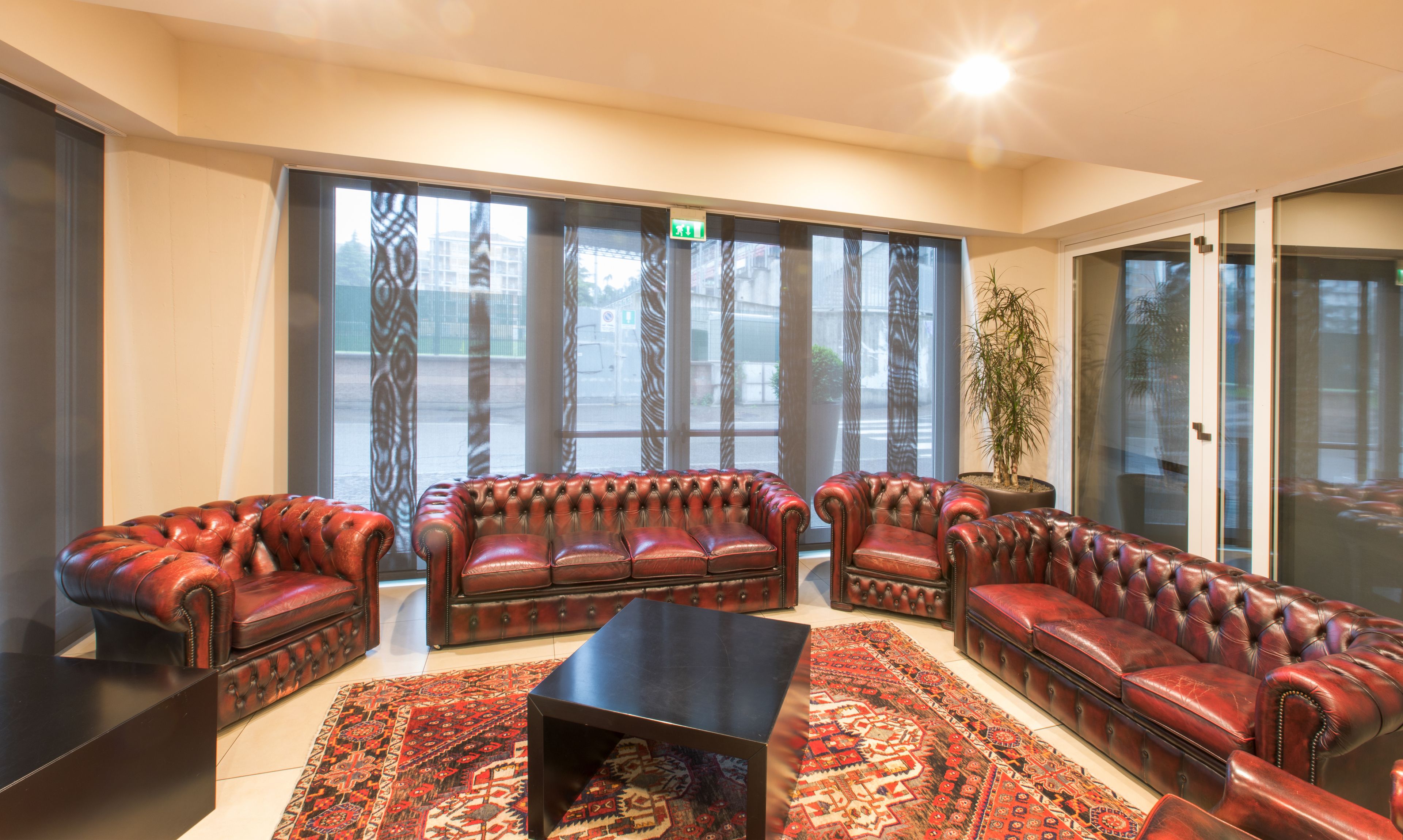 Coin salon dans le hall