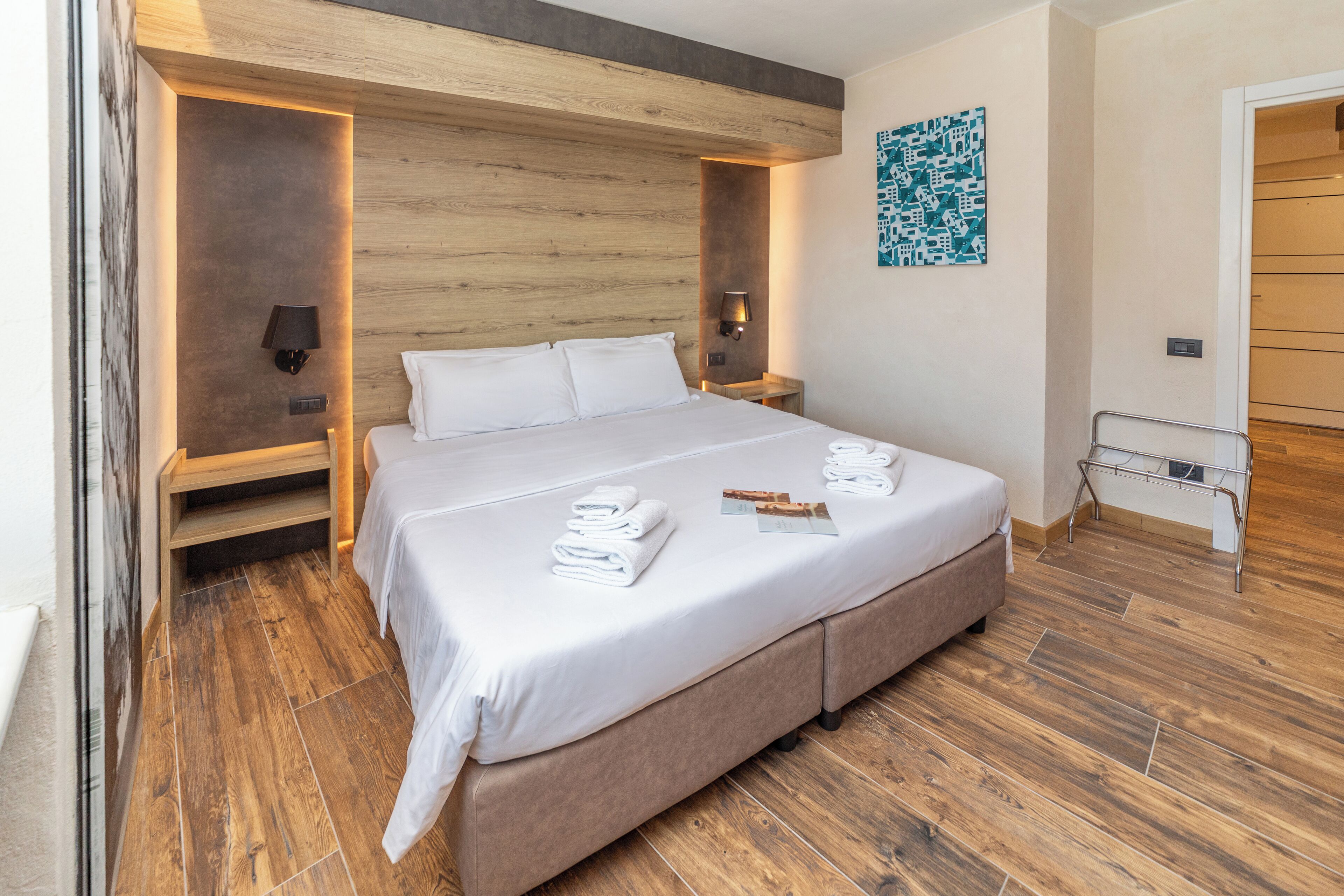 down duvets, pillow-top beds, minibar, in-room safe