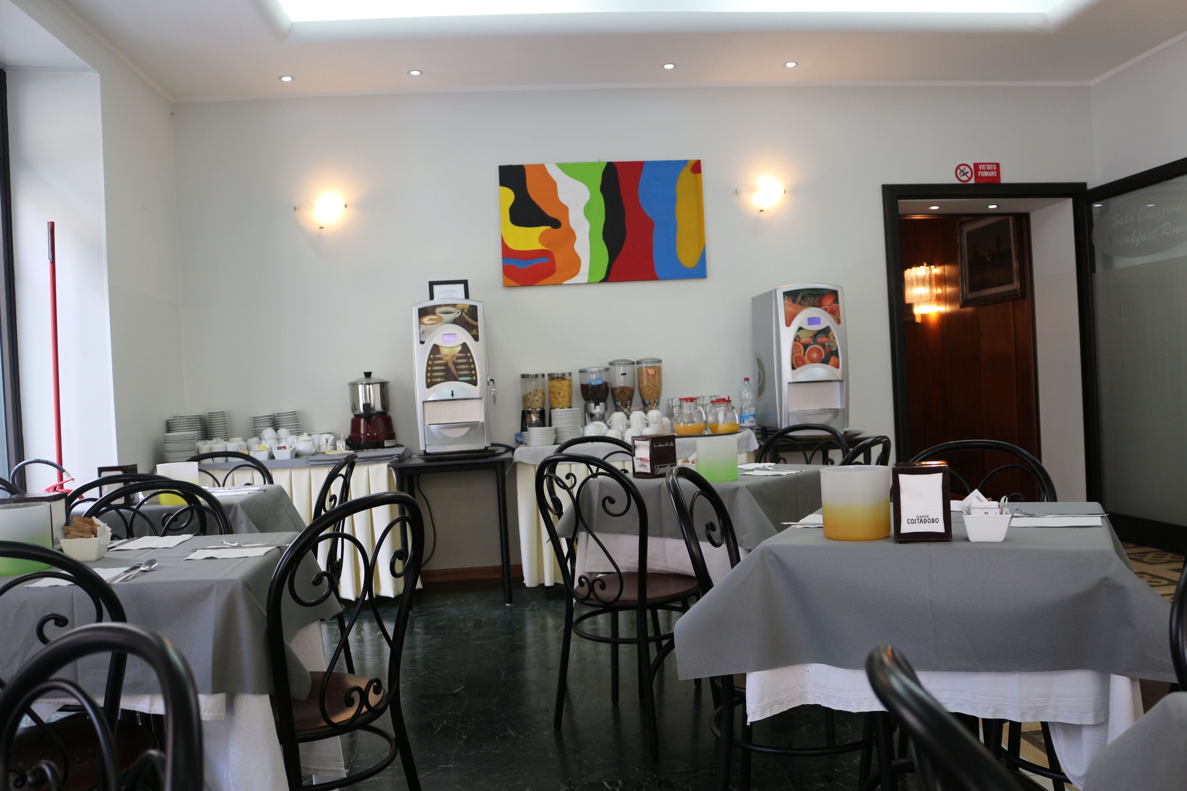 Daily buffet breakfast (EUR 5 per person)