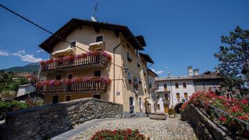 Voorkant van accommodatie