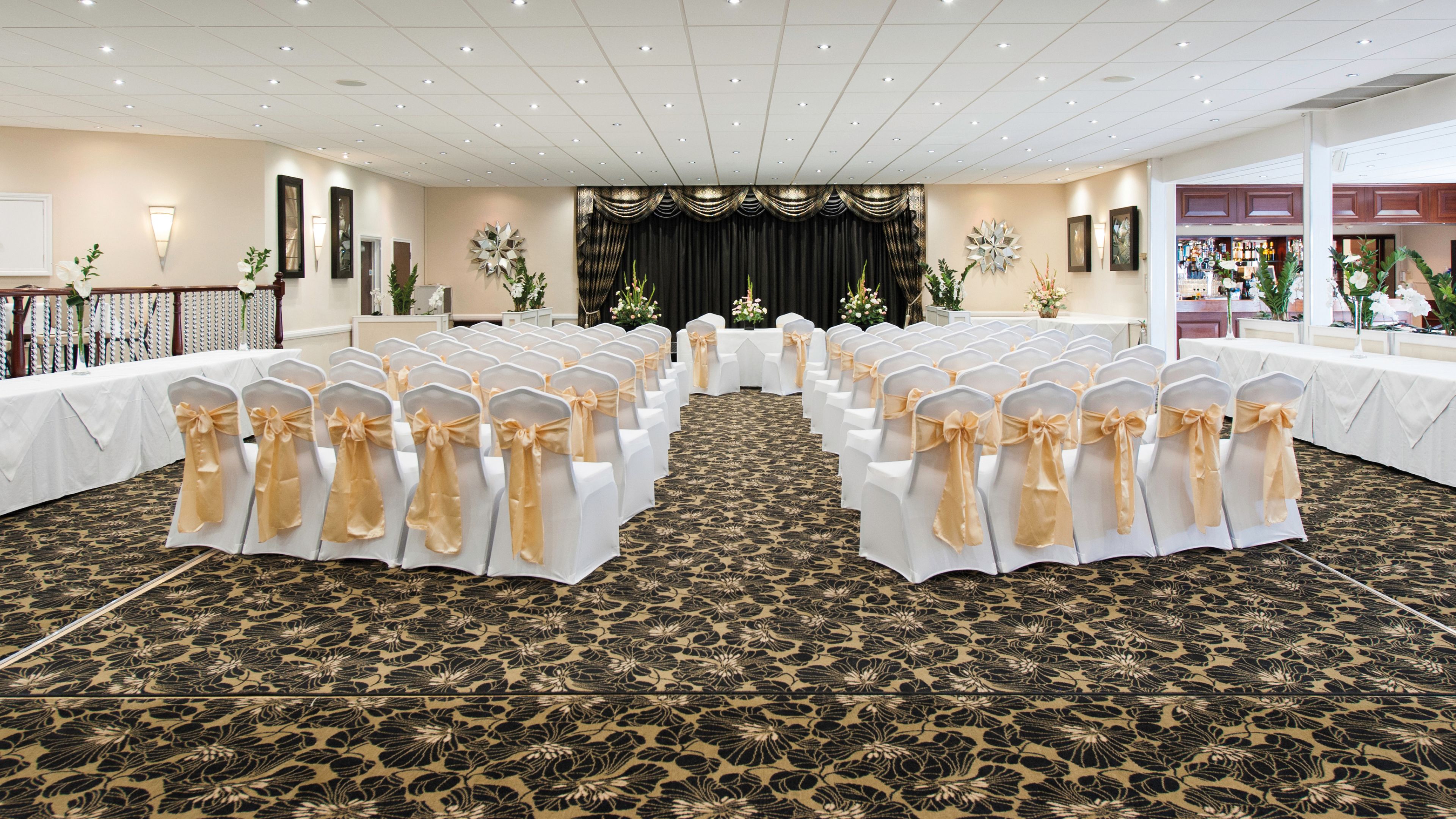 indoor wedding