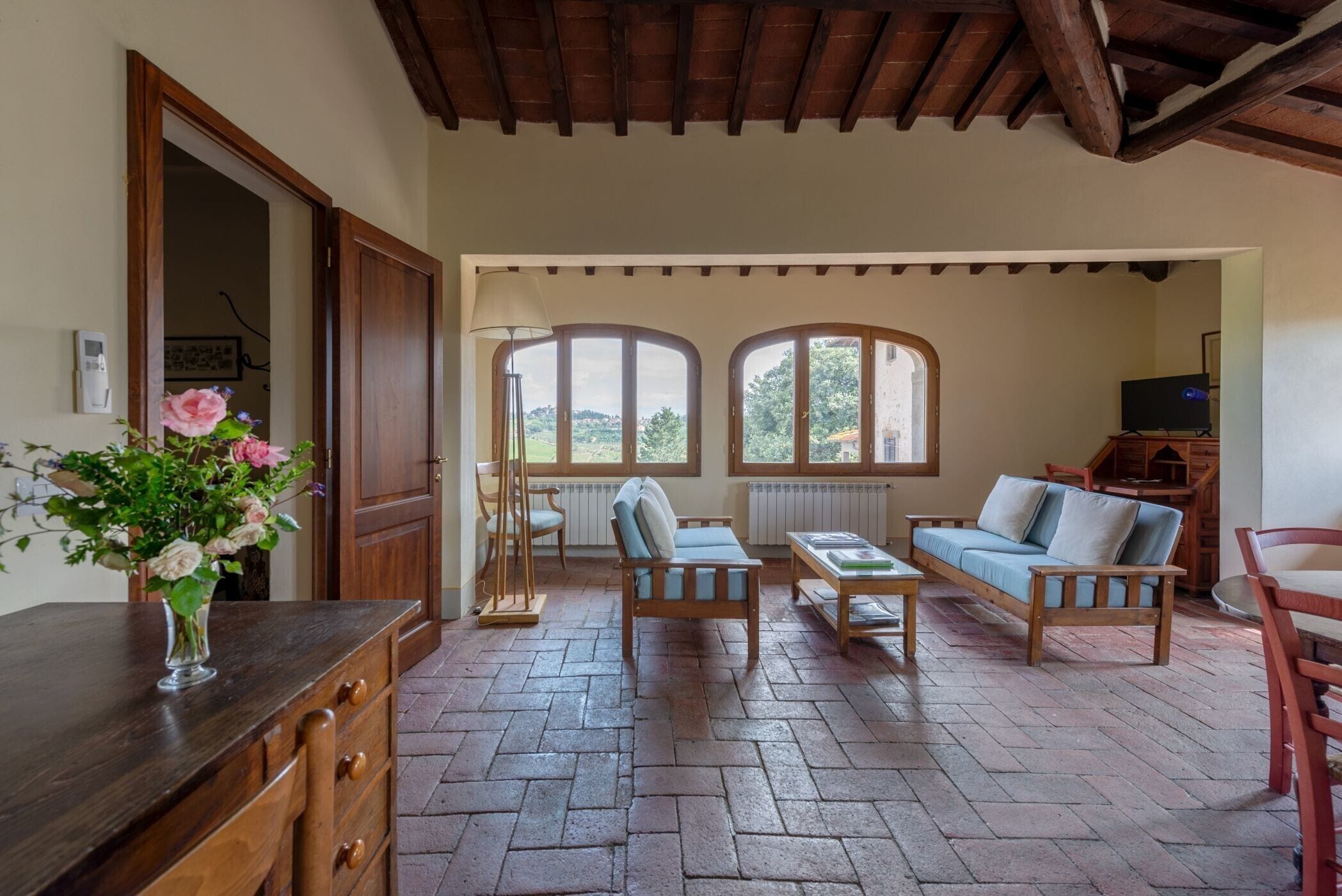 Apartment, 3 Bedroom 150m From Villa Le Barone | Area soggiorno