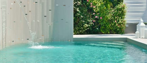 Seasonal outdoor pool