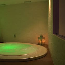 Bagno turco/hammam, trattamenti per il corpo, idroterapia, aromaterapia