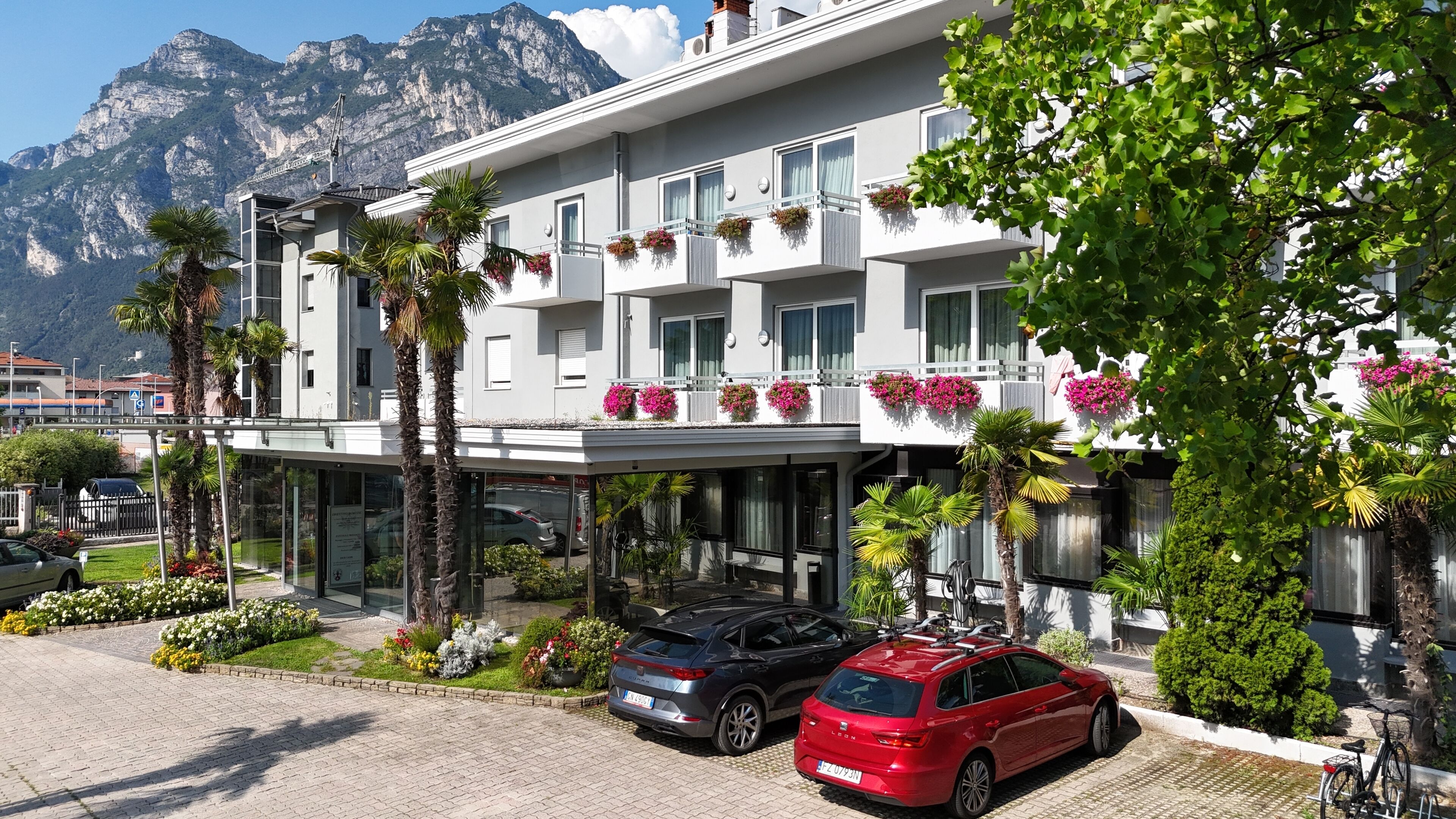 Façade de l’hébergement