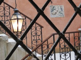 Blick von der Unterkunft