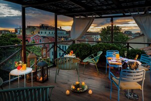 Terraza en la azotea