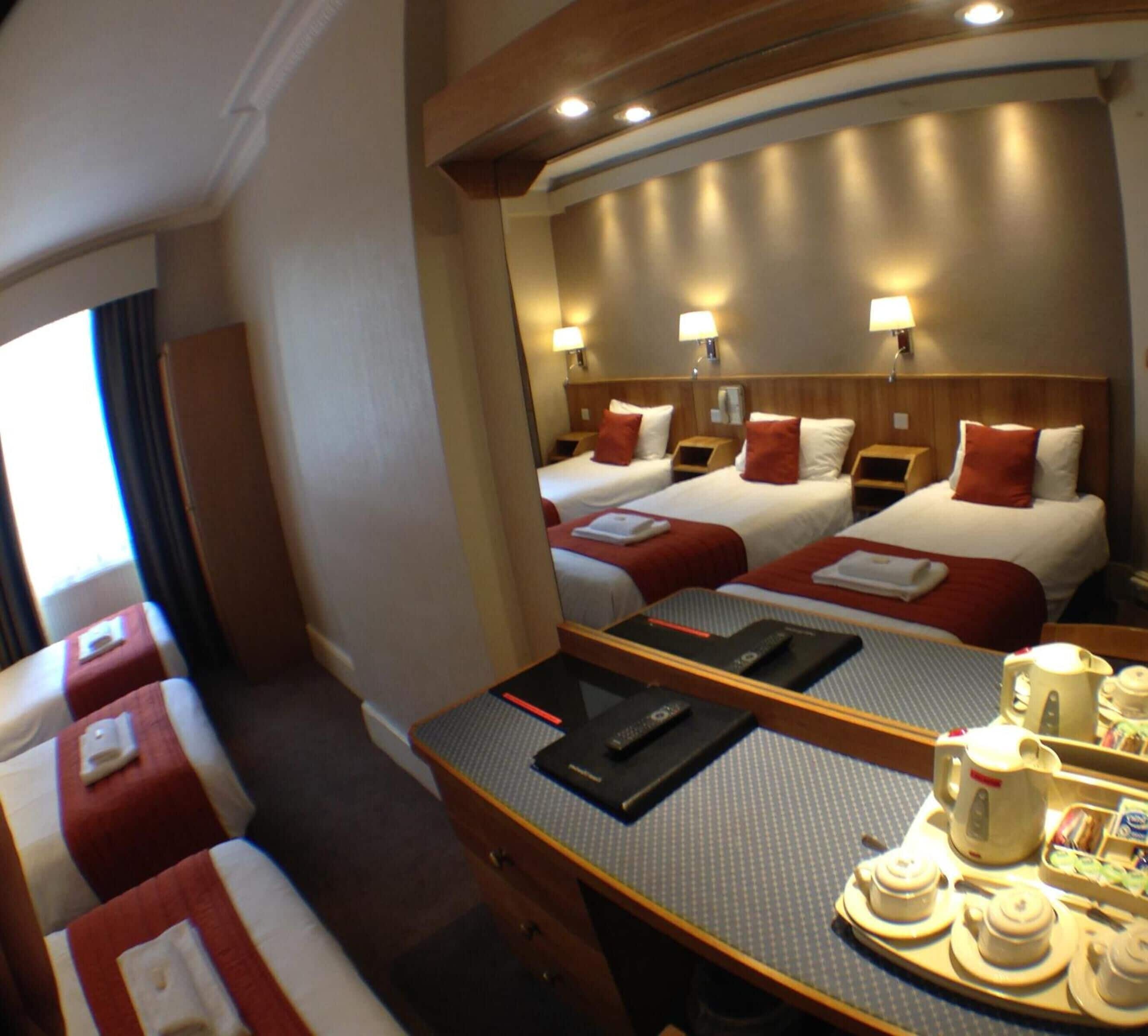 Desk, iron/ironing board, free WiFi, bed sheets