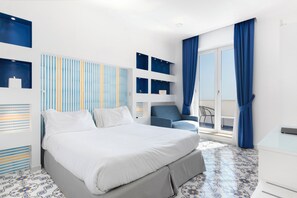 Comfort Double or Twin Room, Balcony, Sea View - Hotel La Bougainville (Positano)