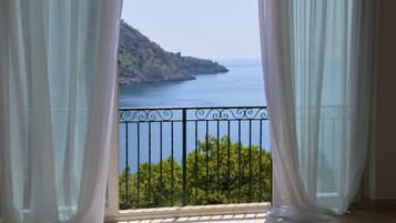 Blick vom Balkon