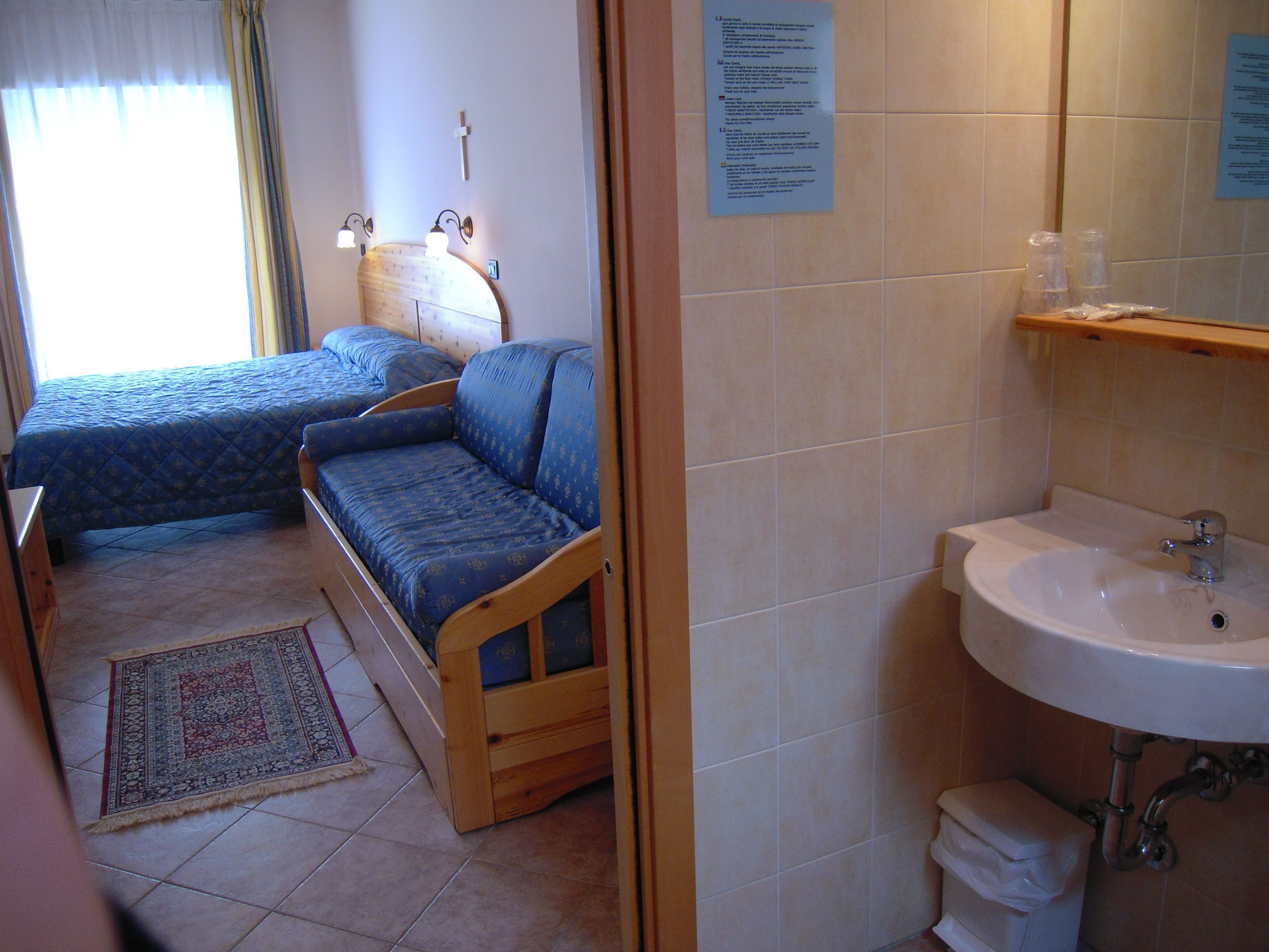 quadruple room | frette italian sheets, select comfort beds, in-room safe, desk