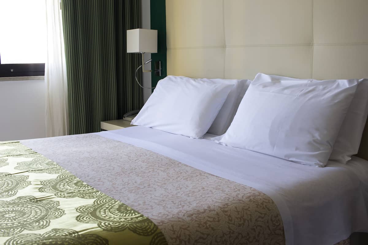 In-room safe, desk, blackout curtains, soundproofing