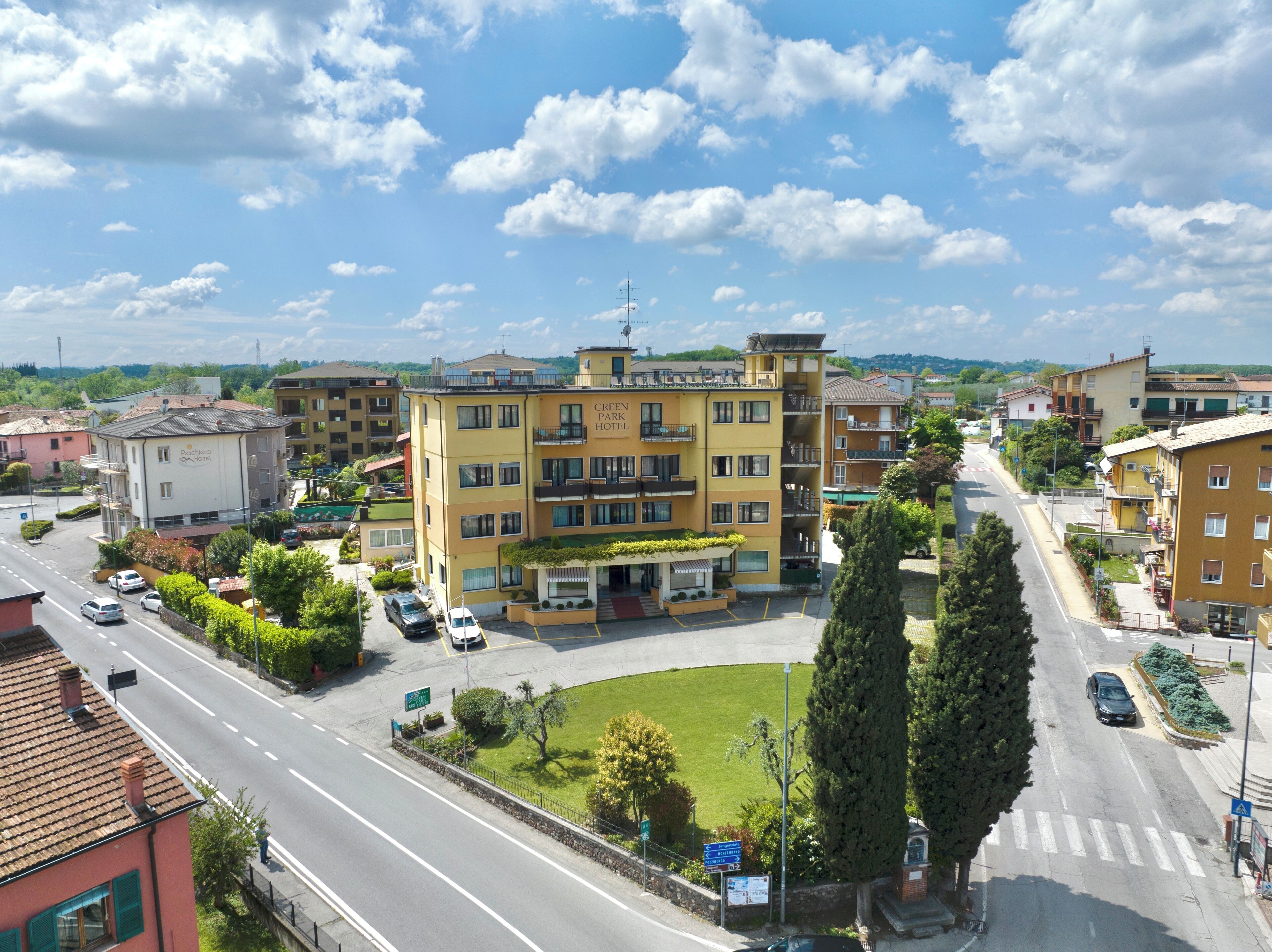 Facciata della struttura