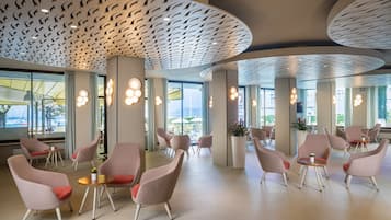 Sala de estar en el lobby