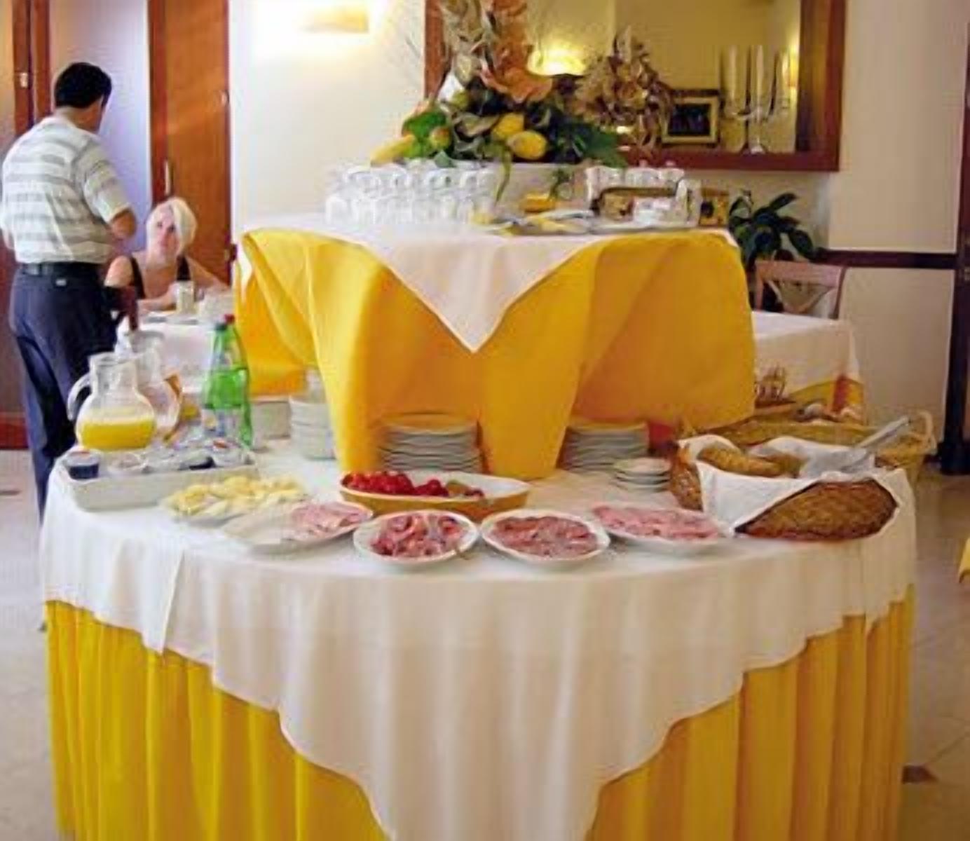daily buffet breakfast (eur 9 per person)