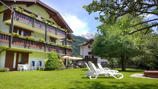 Façade de l’hébergement