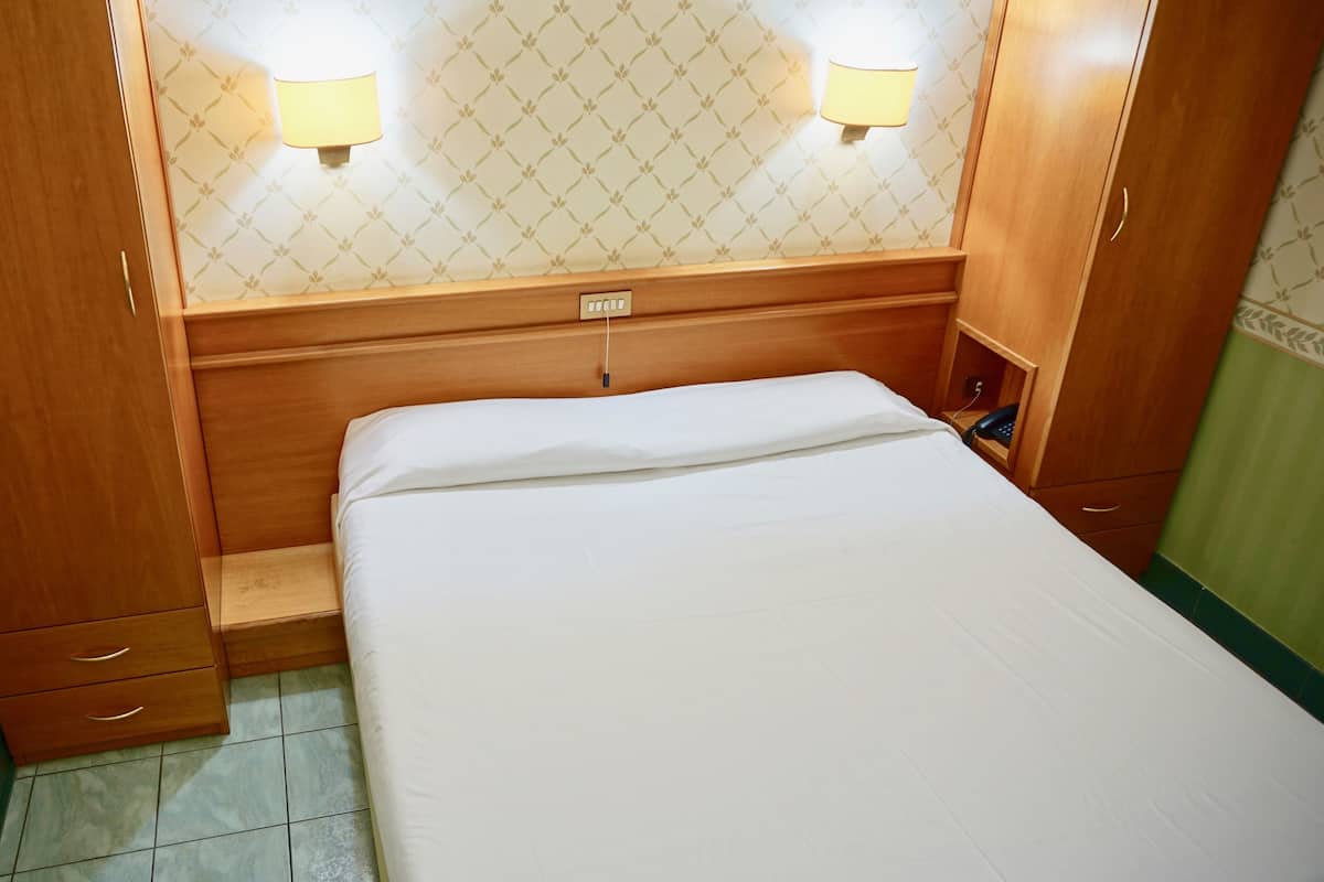 Economy Double Room | 1 bedroom, hypo-allergenic bedding available, minibar, in-room safe