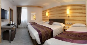 Premium bedding, in-room safe, desk, soundproofing