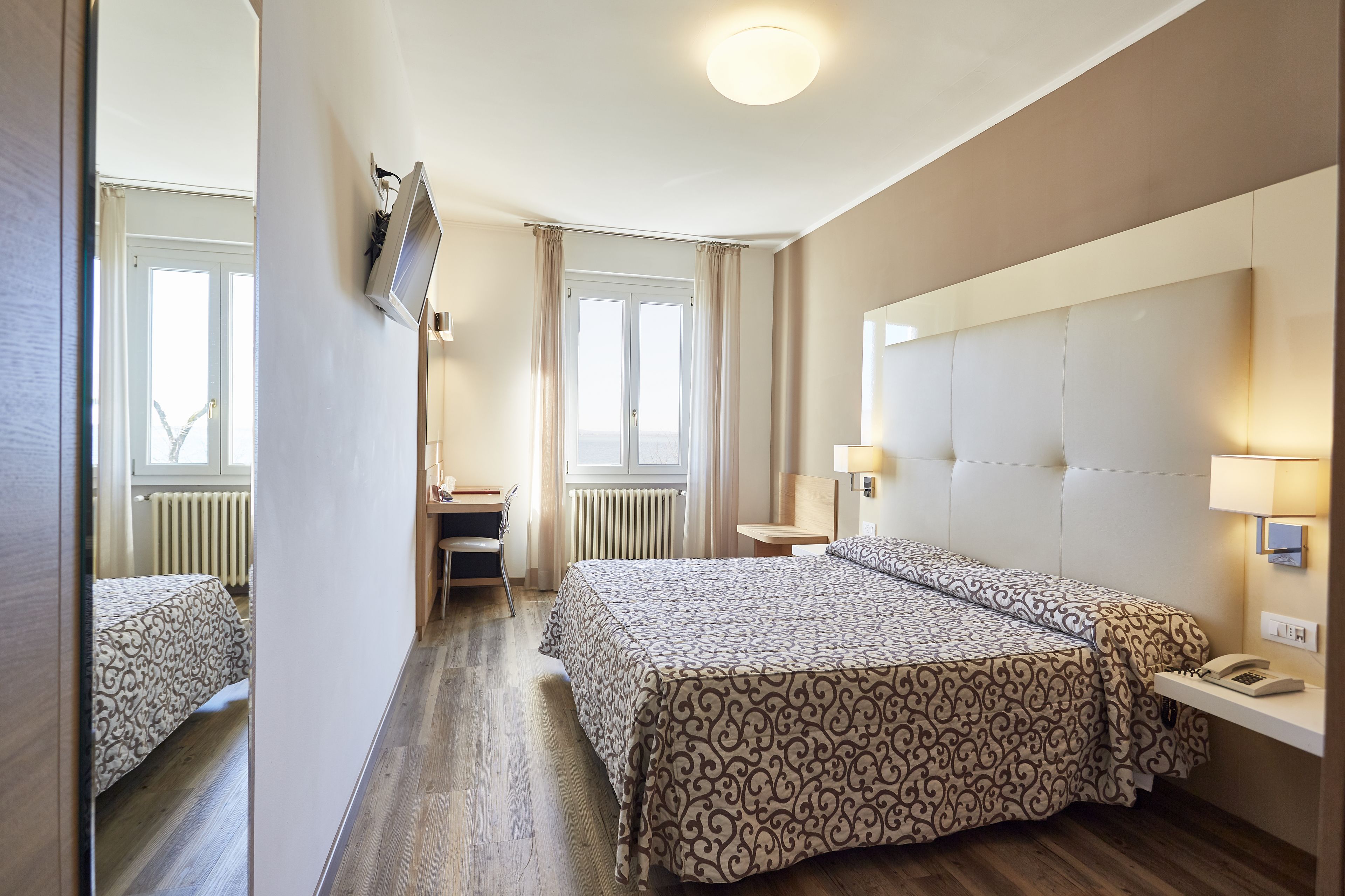 double room | frette italian sheets, premium bedding, down duvets, memory-foam beds