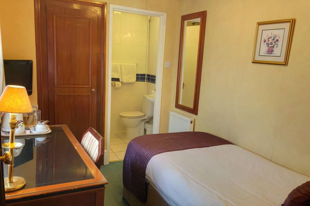 Economy Single Room | In-room safe, desk, iron/ironing board (on request), WiFi (free)
