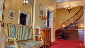 Sitteområde i lobbyen