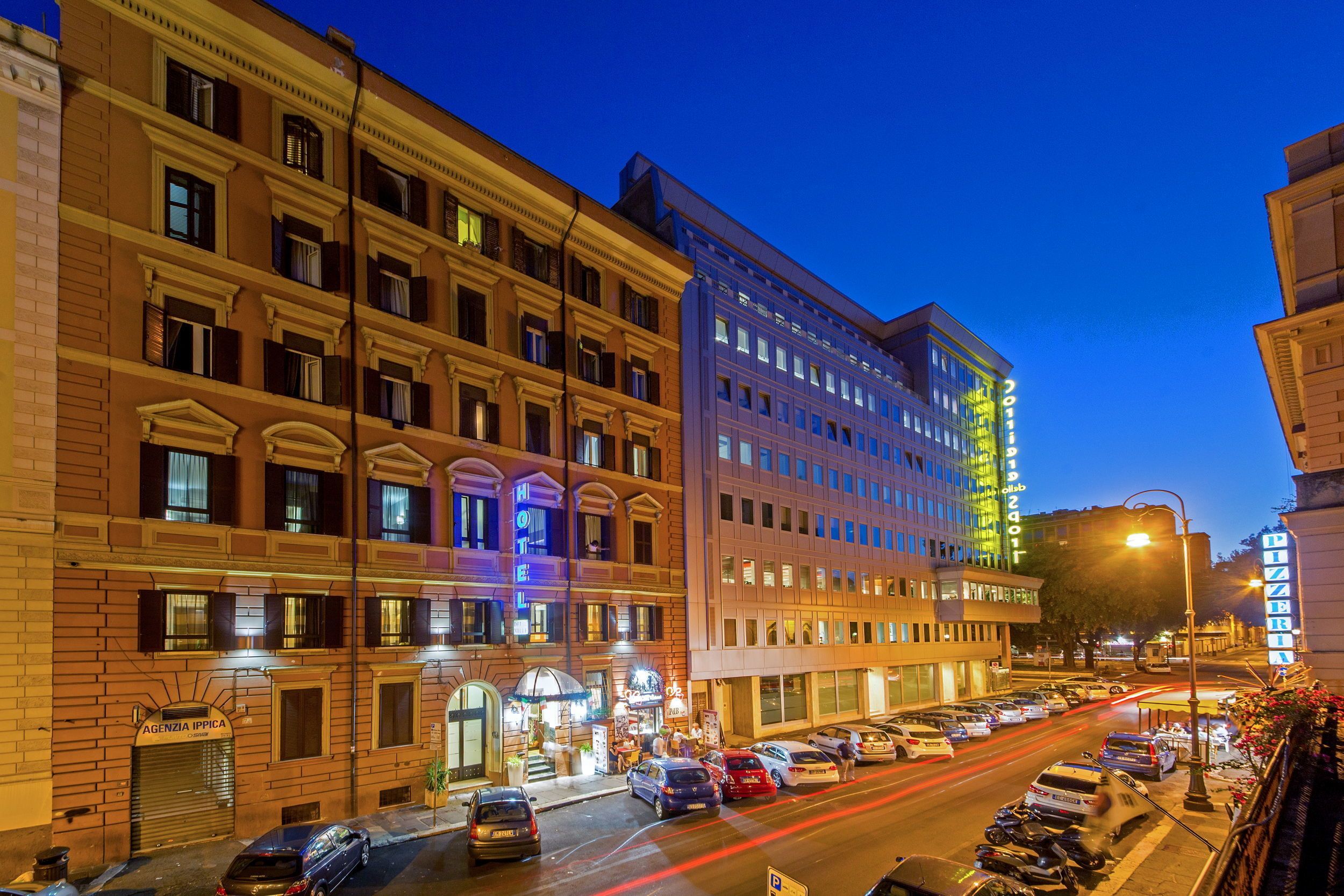 Façade de l’hébergement