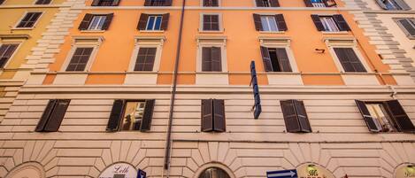 Fassade der Unterkunft