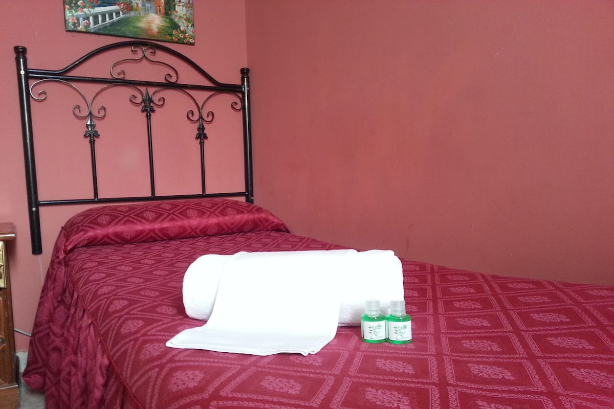 1 chambre, literie de qualité supérieure, couette en duvet d'oie