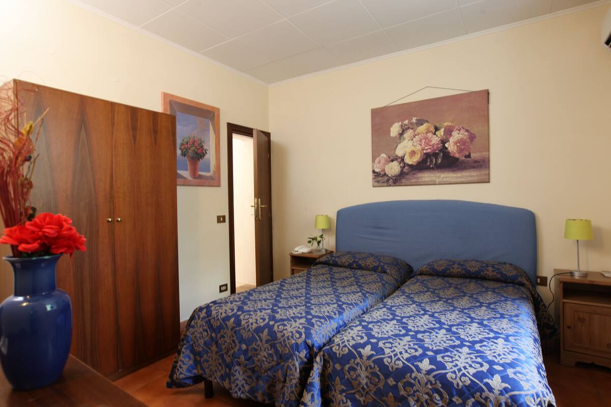 Economy Twin Room, Non Smoking, Ensuite | Minibar, in-room safe, desk, laptop workspace