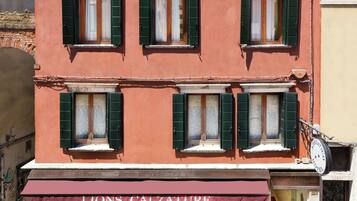 Fassade der Unterkunft