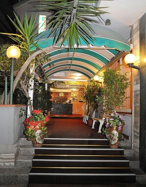 Entrada de la propiedad