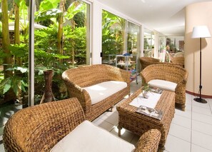 Sitzecke in der Lobby