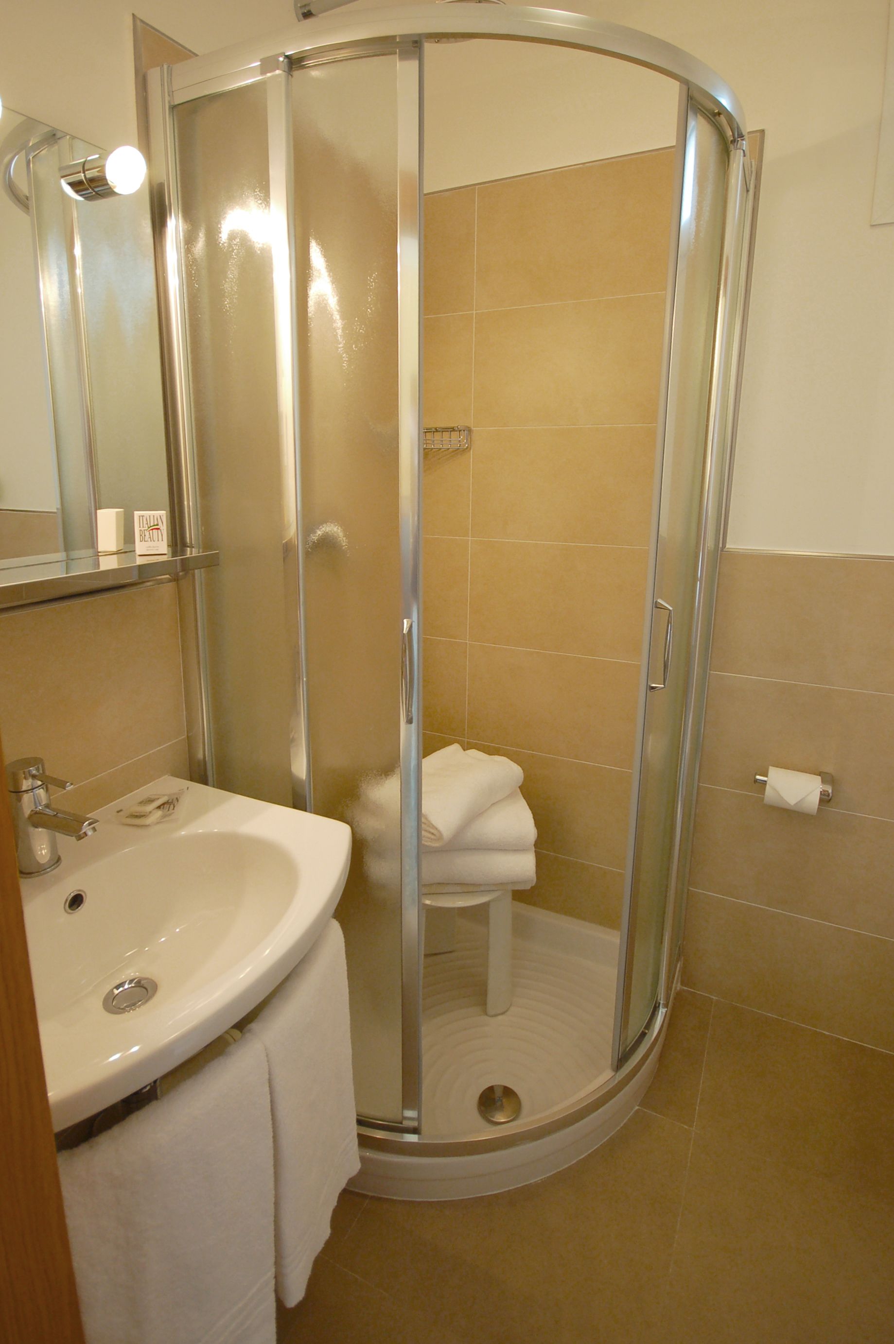 quadruple room | bathroom | rainfall showerhead, free toiletries, hair dryer, bidet