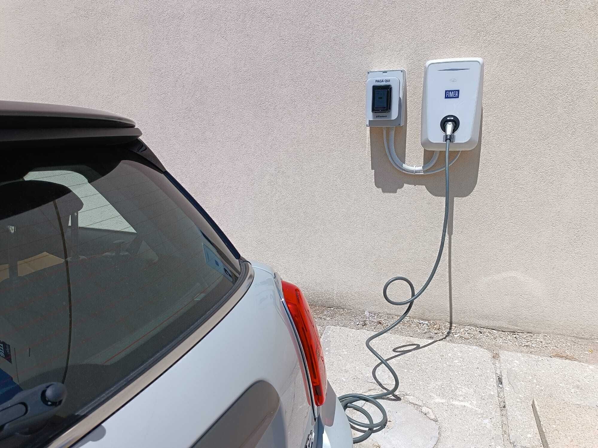 electric vehicle-charging station