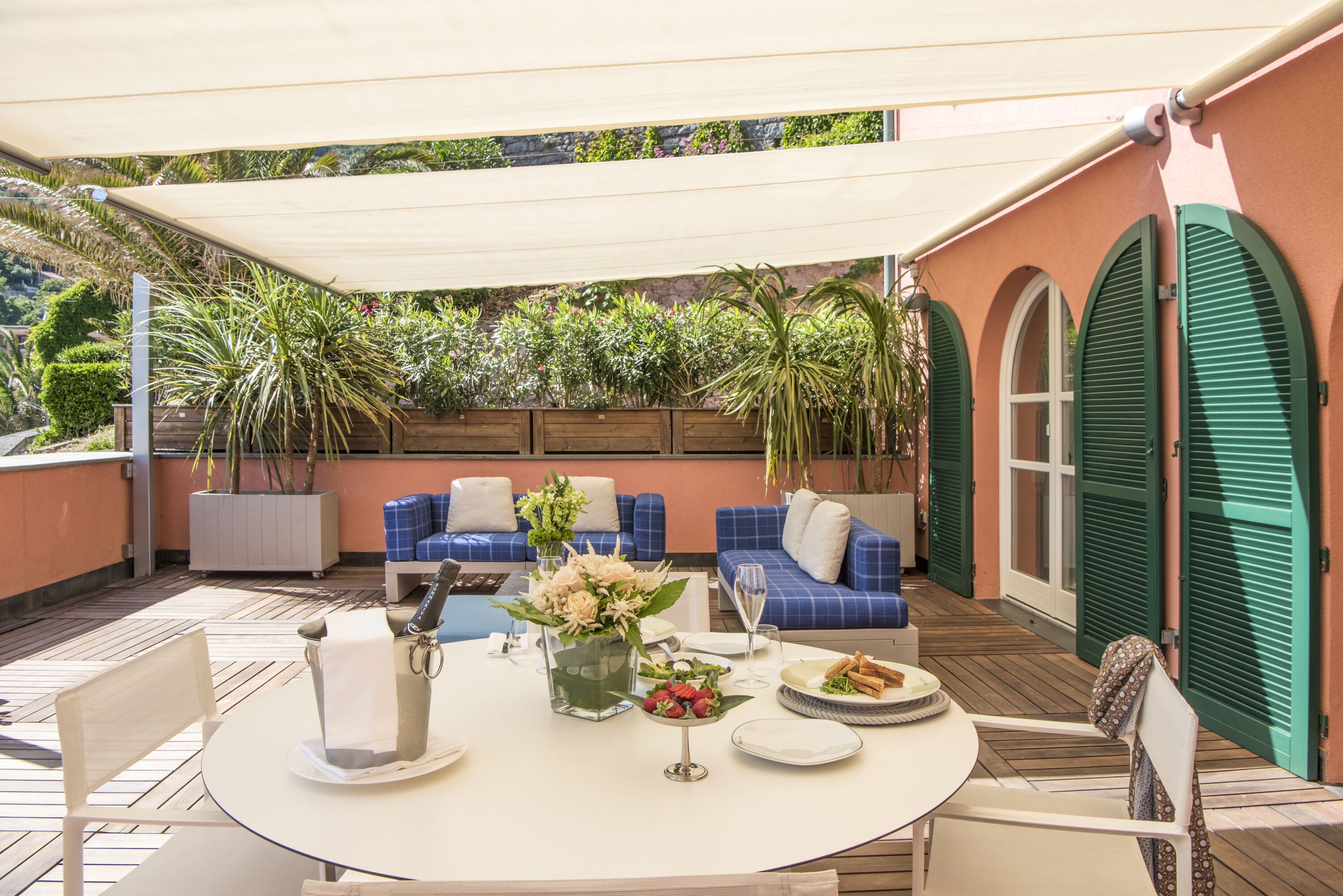 luxury suite, 1 bedroom, terrace, sea view (suite castello) | terrace/patio