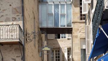 Façade de l’hébergement