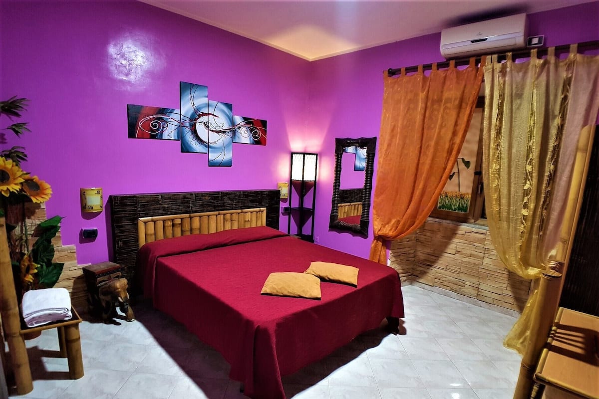 Kamar Double, kamar mandi pribadi | Brankas, meja kerja, Wi-Fi gratis, dan seprai linen