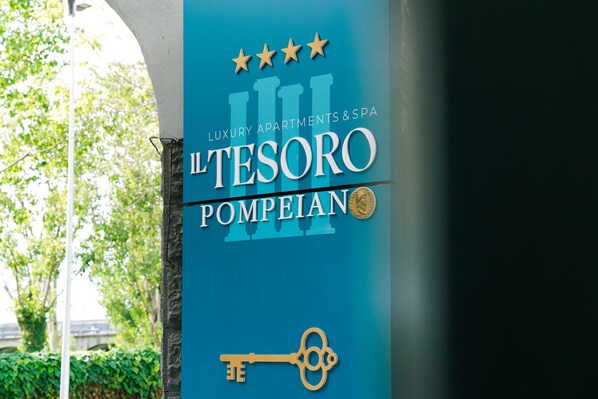 Voorkant van accommodatie