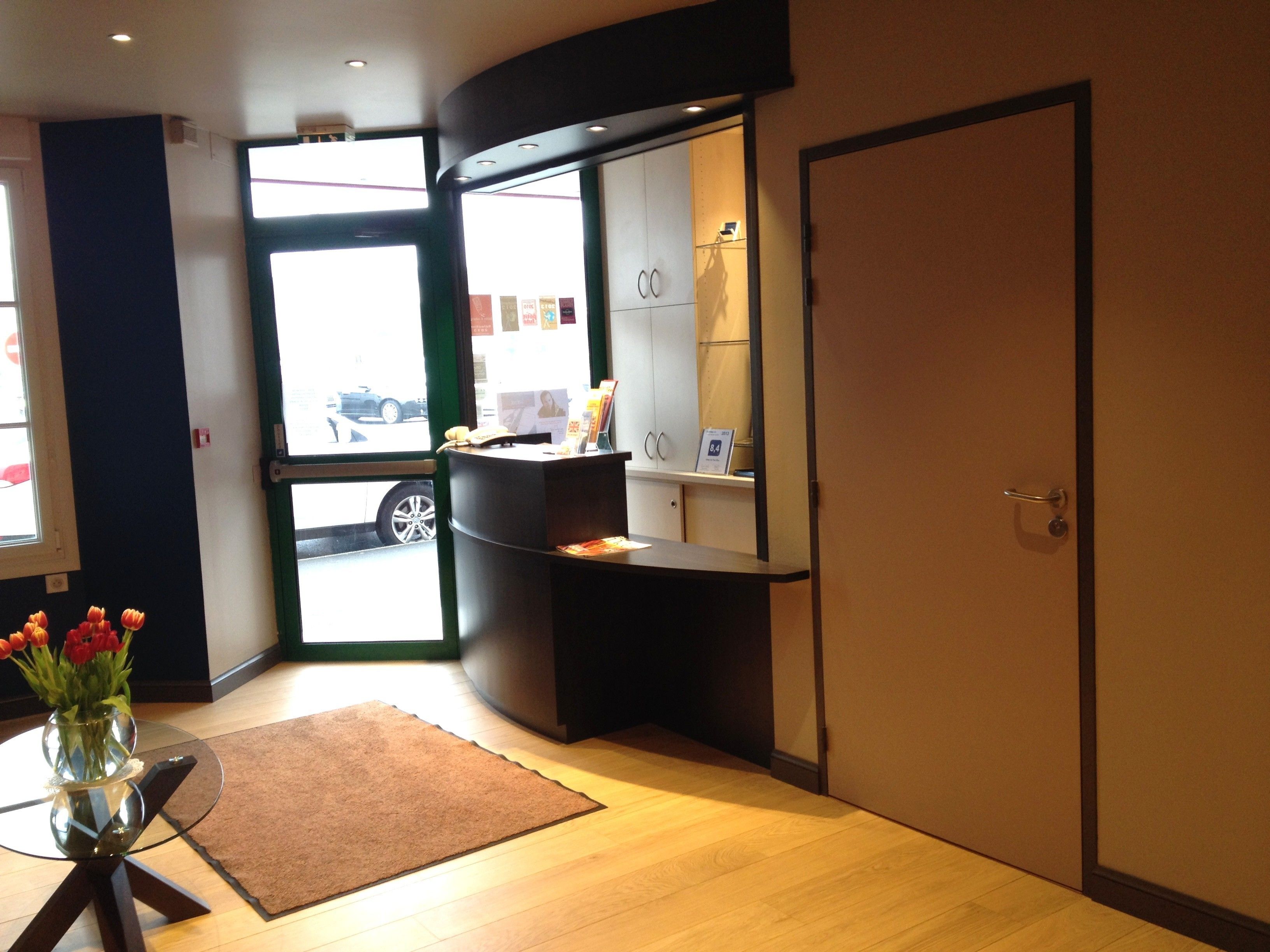 check-in/check-out kiosk