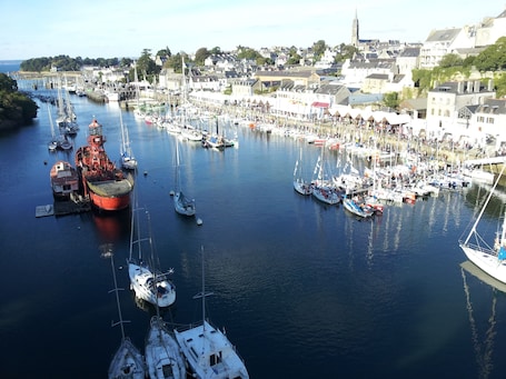 Vista aérea. Citotel Du Port Rhu